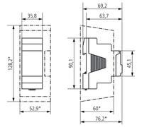 Theben Digitale minuterie TR 610 top3, 12-24V