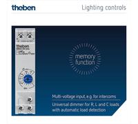 Theben DIMAX 532 plus - Variateur universel avec détection automatique de la charge, variateur de lumière