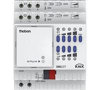 Theben DMG 2 T KNX Acteur variateur universel double,module de base de la série MIX2,2 canaux