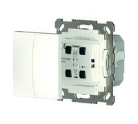 Theben Bouton-poussoir radio 2/4 positions avec actionneur de commutation KNX PJ 1 RF