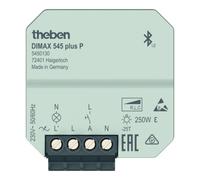 Theben Theben Variateur universel encastrable UP avec commande APP, minuterie DIMAX 545 plus P Quantité:1