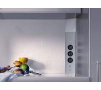 Thebo Prise d'angle 175806/3 Acier inoxydable ST 3007 triple avec USB