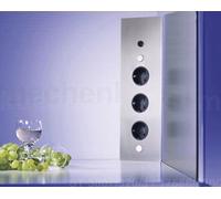 Thebo Prise d'angle 175956/320/3 Acier inoxydable triple STA 3007/320/3 commutable