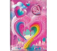 TheCartoonWorld Agenda scolaire daté 2026/2027 Seven SJ Gang Girl Seven (cœur)