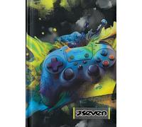 TheCartoonWorld Seven Agenda scolaire 7 2026-2027 de poche - Daté, graphique urbain avec autocollants (Game)