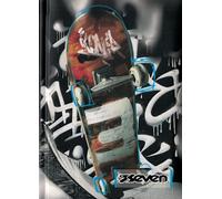 TheCartoonWorld Seven Agenda scolaire 7 2026-2027 Pocket - Daté, graphique urbain avec autocollants (Skate)