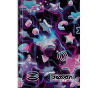 TheCartoonWorld Seven Agenda scolaire 7 2026-2027 Pocket - Girl Edition avec autocollants (étoiles)