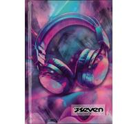 TheCartoonWorld Seven Agenda scolaire 7 2026-2027 Pocket - Girl Edition avec autocollants (musique)