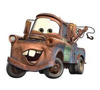Thedecofactory RMK1519GM Stickers Cars Mater Peel & Stick Giant Wall Decal Repositionnables, Vinyle, Multicolore, 104 x 46 x 0.1 cm Multicolore G