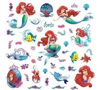 Thedecofactory RMK2347SCS Stickers The Little Mermaid Peel and Stick Wall Decals Repositionnables, Vinyle, Multicolore, 104 x 26 x 2.5 cm Multicolore G