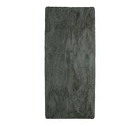 Thedecofactory Tapis à Poils Longs Extra-Doux, 80cm x 180cm, Gris Foncé