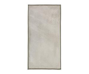 Thedecofactory Tapis Aspect Velours Extra-Doux écru 60x120