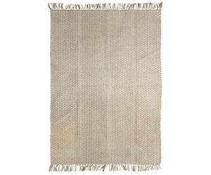 Thedecofactory Tapis en Jute et Coton Naturel 160x230