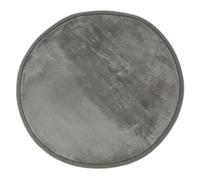 Thedecofactory Tapis Rond Extra-Doux Gris diam.70