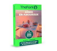 TheFork - Coffret Cadeau - Dîner en Amoureux - Un Repas Seul, à Deux, ou à Plusieurs - Réservation Instantanée dans près de 8000 Restaurants Partout en France