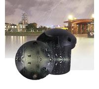 THEGA Lumière Souterraine - Spot Encastré Extérieur, Lumières De Paysage Étanches IP65, Projecteur De Sol Basse Tension À Émission Latérale 85-265 V, pour Jardin/Cour/Villa(White,3W)