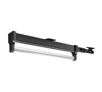 THEGA Penderie Réglable, Porte-vêtements Extensible, Barre De Rangement pour Vêtements, Support en Acier Robuste Et Extensible pour Armoire, Capacité De Charge De 30 Kg(397 mm/15.6 inch)
