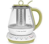 Théière 0.8l 800w blanc et vert Riviera & Bar BTH244 blanc/vert G