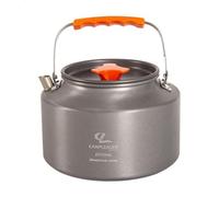 Théière À Café Portable En Alliage D'aluminium 2000ml, Bouilloire Pour Camping, Escalade, Voyage, Auto-Conduite, Outil D'eau Bouillante