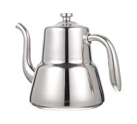 Théière à Filtre en Acier Inoxydable 1,5 L, Argenté | Sépare les Résidus, Écoulement Automatique, Usage Maison Salon, Capacité 2,0 L, Design Filtre