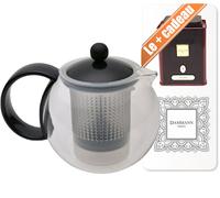 Théière À Piston 0.5 L Assam - Bodum + Boite De Thé Collection Dammann Offerte