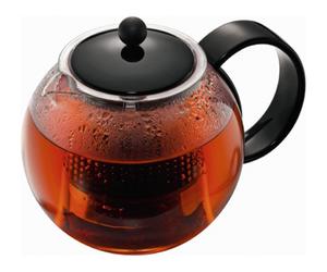 Théière À Piston Acrylique 1 L Bodum Assam Noire