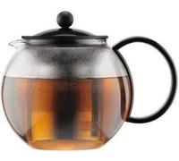 Théière à Piston BODUM ASSAM, Couvercle Plastique, Filtre Inox, 1.0 l