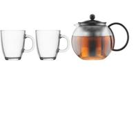 Théière à piston BODUM set Assam theiere piston 1.0L