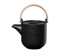 Théière ASA avec poignée en bois Coppa Kuro Noir Petite 600 ml