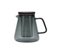 Théière avec filtre en verre et couvercle S|P Collection Luma Grey, 930 ml