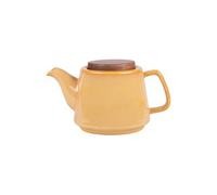 Théière avec filtre Kaito jaune 0,9L - - Jaune - Grès