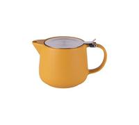 Théière avec filtre Uno 0.9L jaune - - Jaune - Grès