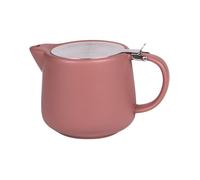 Théière avec filtre Uno rose mat 0,9L - Table Passion