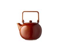 Théière avec infuseur à thé 1,2 l, ambre, manche chêne, Bitz