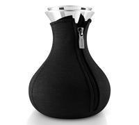 Théière avec infuseur à thé 1 l, avec couvercle isolant, anthracite, verre et acier, Eva Solo