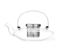 Théière avec infuseur à thé LEAF 500 ml, verre/acier inoxydable, Viva Scandinavia