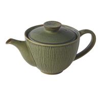 Théière avec infuseur à thé SENCHA 400 ml, vert, céramique, MIJ