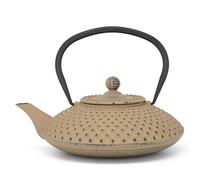 Bredemeijer Théière en fonte XILIN 1,25 l avec infuseur, chameau jaune
