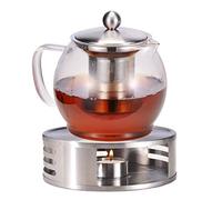 Théière avec réchaud Set en verre Théière en verre Théière env.1,2 litres