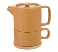 - Théière avec Tasse "Nature" 40cl Ocre