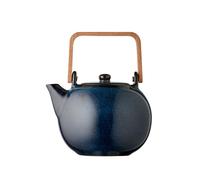 Théière Bitz avec filtre à thé 1,2 l en grès bleu 11249