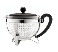 Théière - BODUM - Chamboard - Tamis plastique - 1 l - Noir