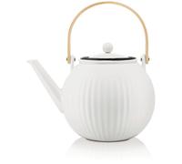 Théière - BODUM - Douro - En porcelaine - Filtre en acier inoxydable - 1,5 l