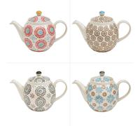 Théière Bohème 1 l (1 modèle aléatoire) - Table Passion - Multicolore - Grès G