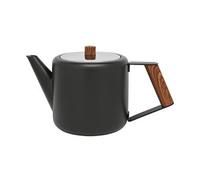 Bredemeijer - Théière double paroi Duet Design Boston - 1,1 litre - Acier inoxydable - Noir mat