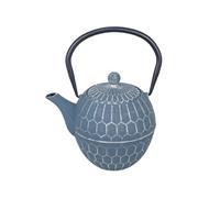 Théière de type japonaise gris-bleu en fonte 1.3 litre