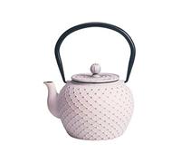 Théière de type japonaise rose en fonte 1 litre
