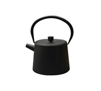 HOME DECO FACTORY - KA6184 Théière en Fonte 90 esign Élégant et Moderne - Conçue pour Thé, Café et Apéritifs - Facile à Nettoyer - Couleur Noire