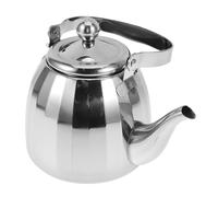 Théière en Acier Inoxydable 1,5 L avec Poignée, Argentée | Maison et Restaurant, Simple et Élégante, Chauffe Efficacement, Verse Facilement, Se Nettoie Aisément