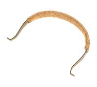 Théière en Bois de Hêtre Poignée de Rechange Vintage | Alliage de Cuivre, Prise Anti-brûlure, Surface Lisse Facile à Nettoyer, pour Bouilloire Sifflante